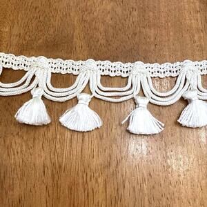 Tassel Fringe Edging Trim Sewing Craft Curtain Cushion Ribbon Upholstery 8 Yds